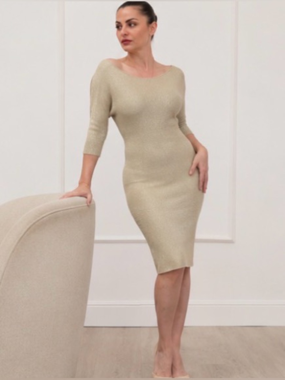 BLANCO TRICIT DRESS